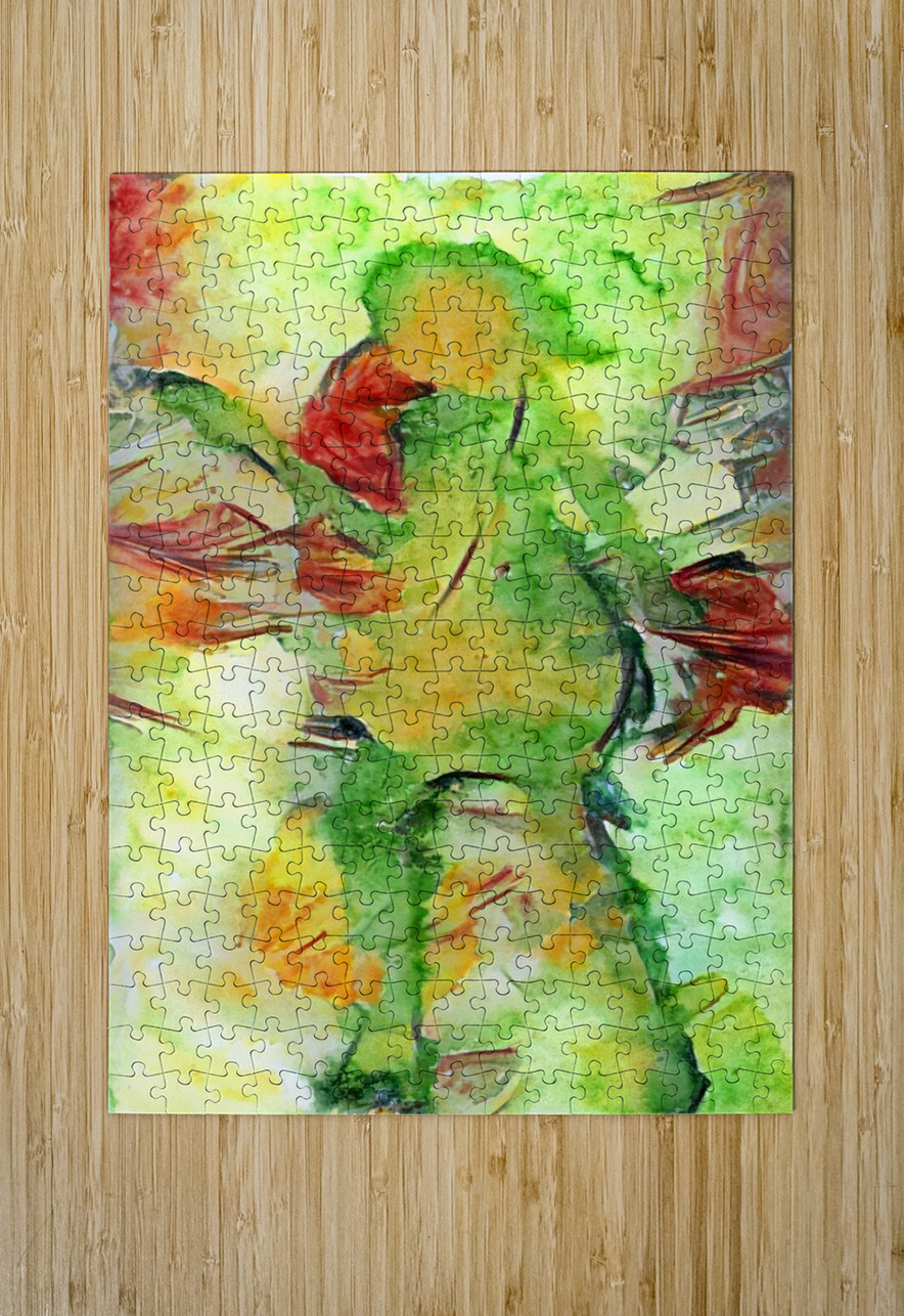 Silhouette of a Dancer Luciano Puzzle printing