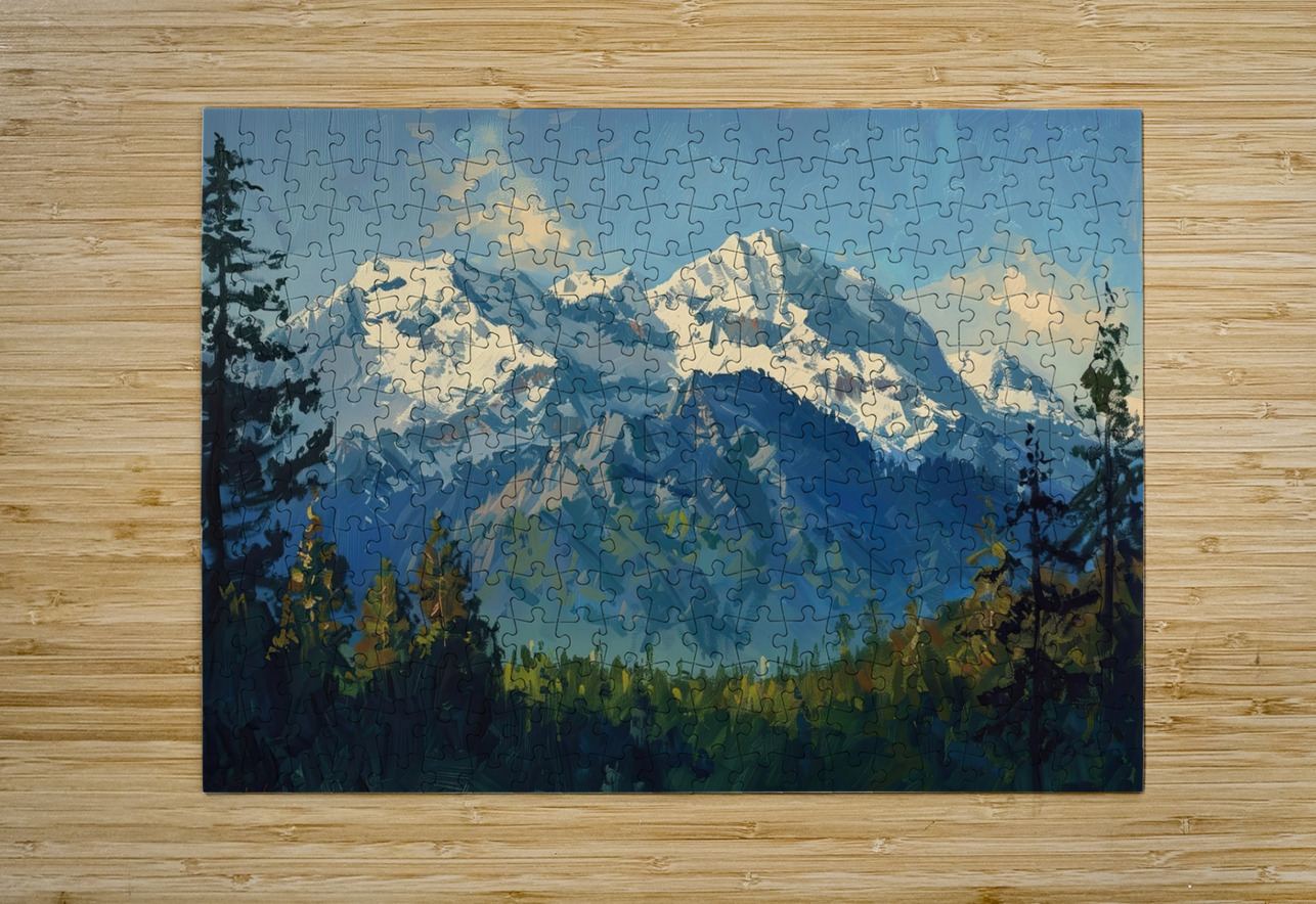 Alpine  Majesty N7H92K 48 Abstract Rebellion Puzzle printing