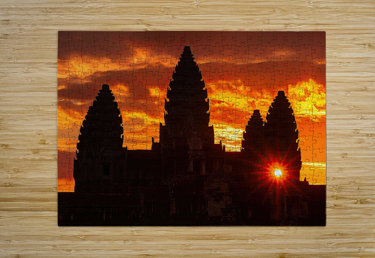 Angkor Wat Sunrise B2D98Z 45 Abstract Rebellion Puzzle printing