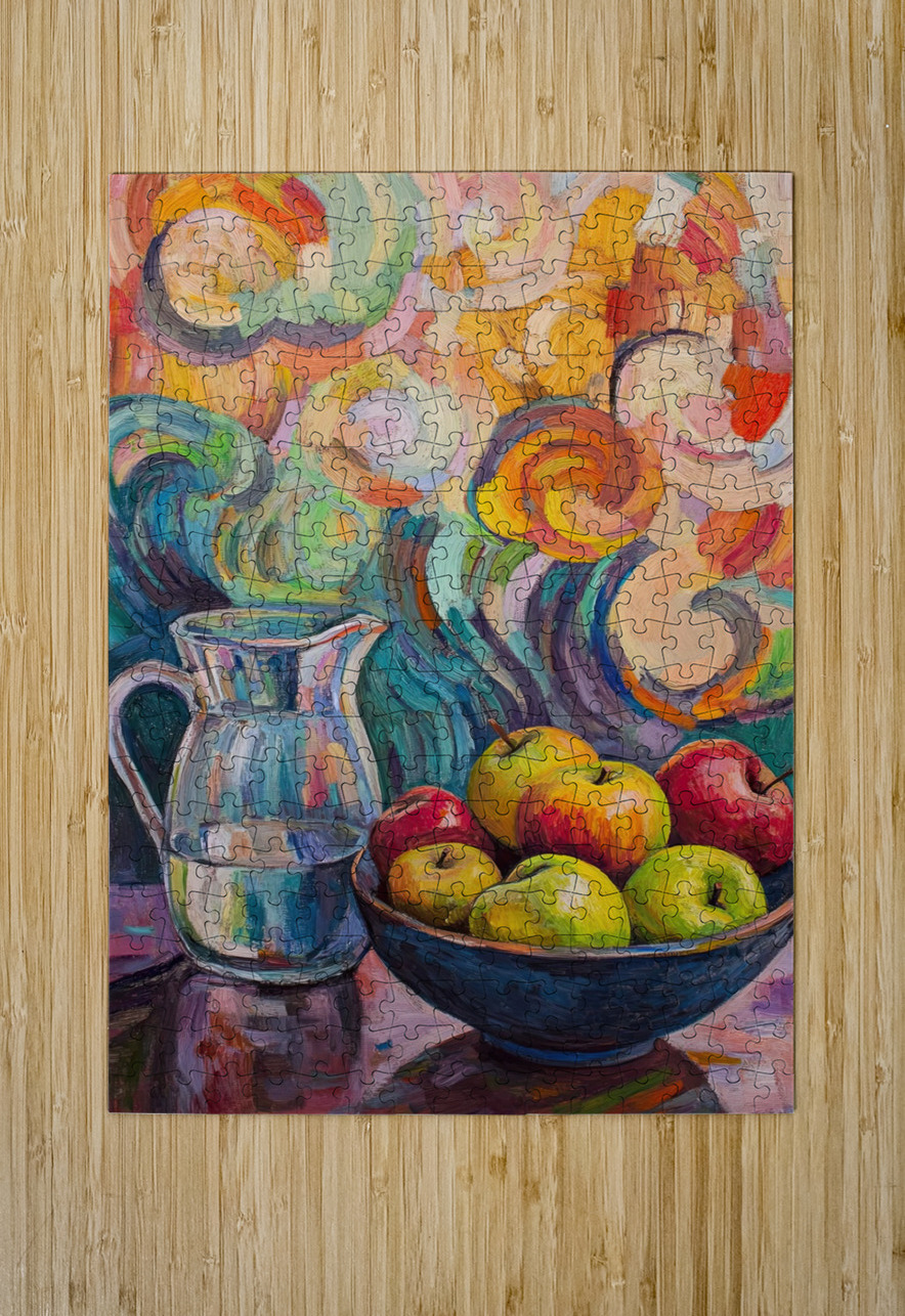 Apples and Swirls H29N5Z 55 Abstract Rebellion Puzzle printing