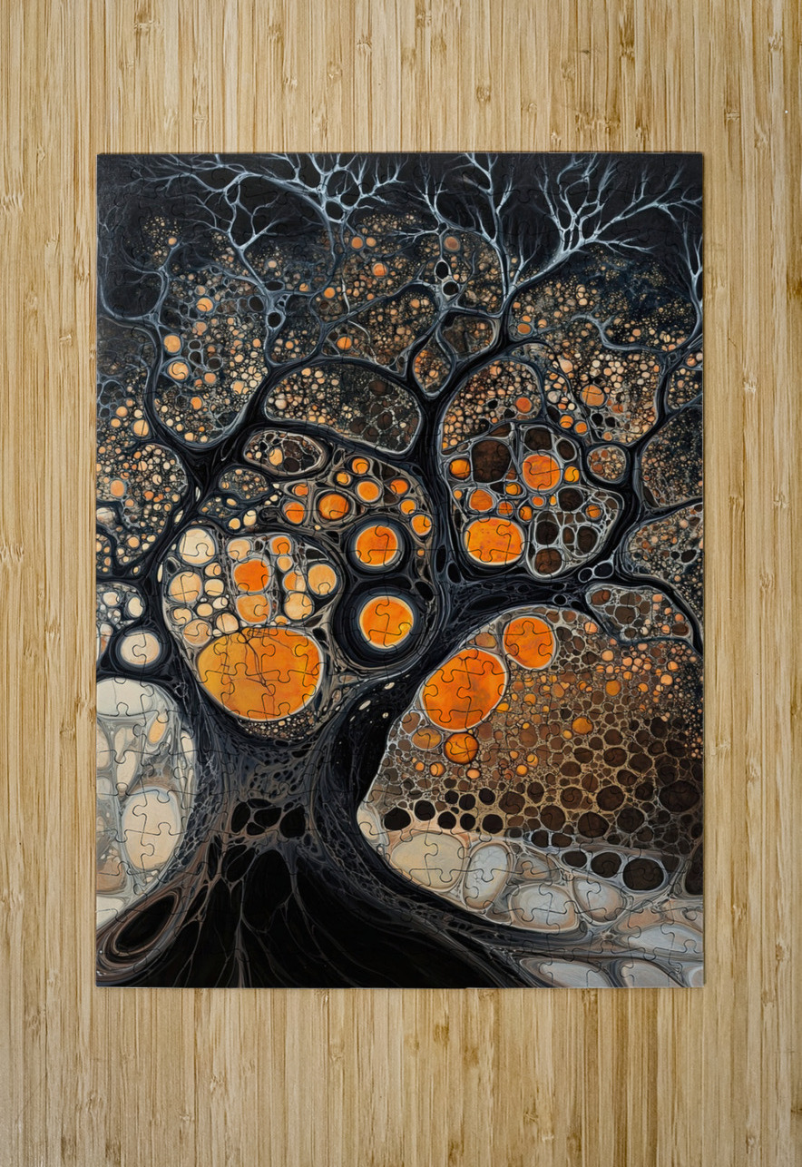 Arboreal Genesis H92P3N 62   Copy Abstract Rebellion Puzzle printing