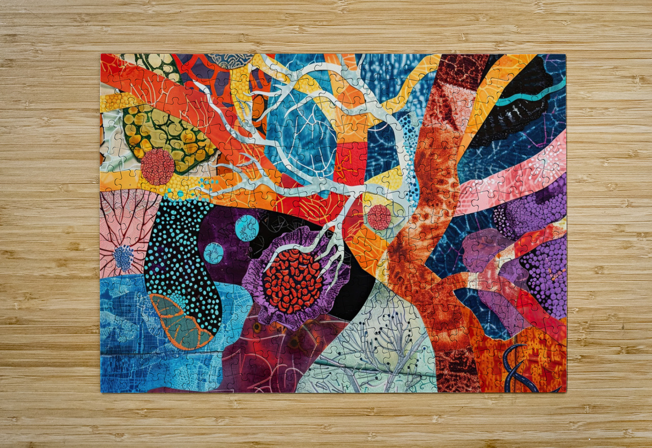 Arboreal Rhapsody H3N2P9 63 Abstract Rebellion Puzzle printing