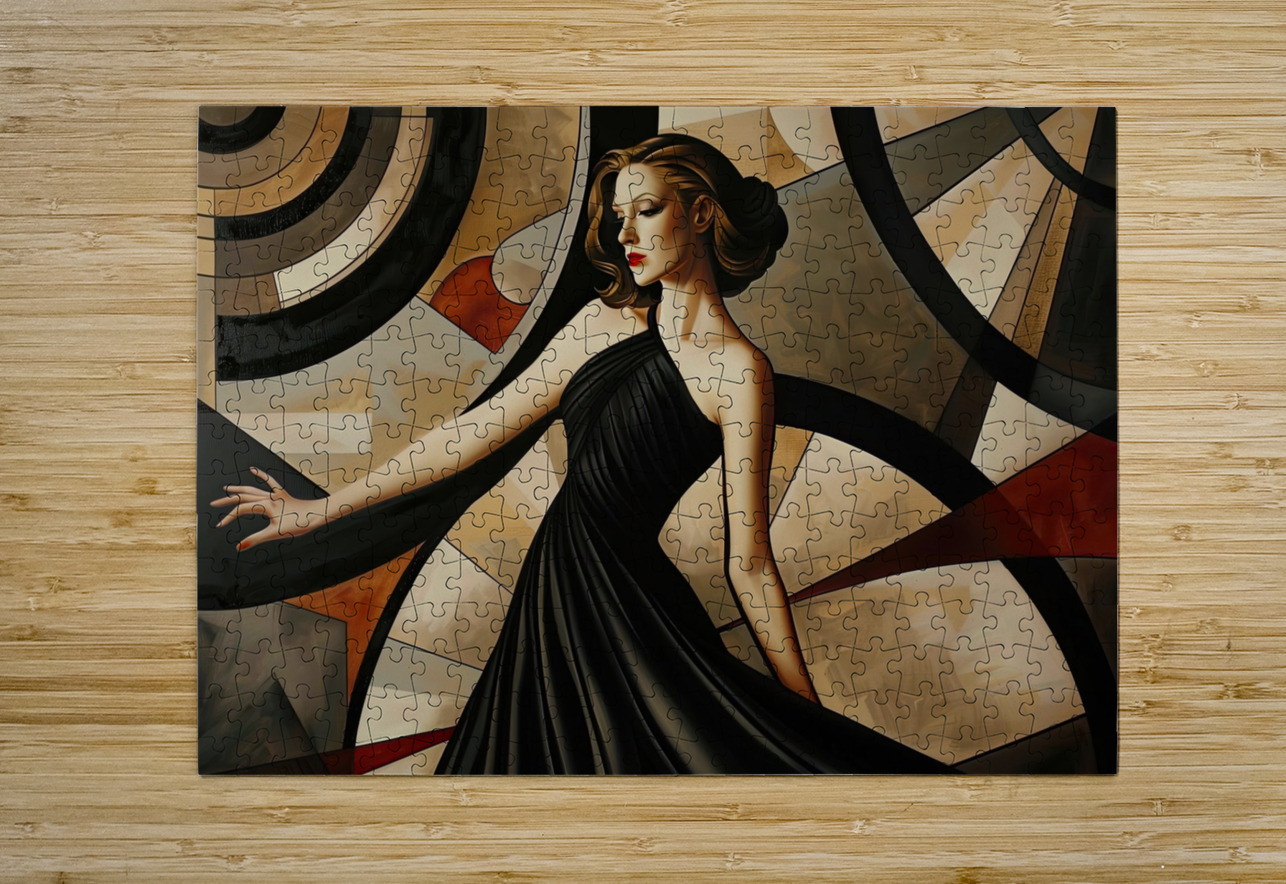 Art Deco Elegance 9P3NHJ 65 Abstract Rebellion Puzzle printing