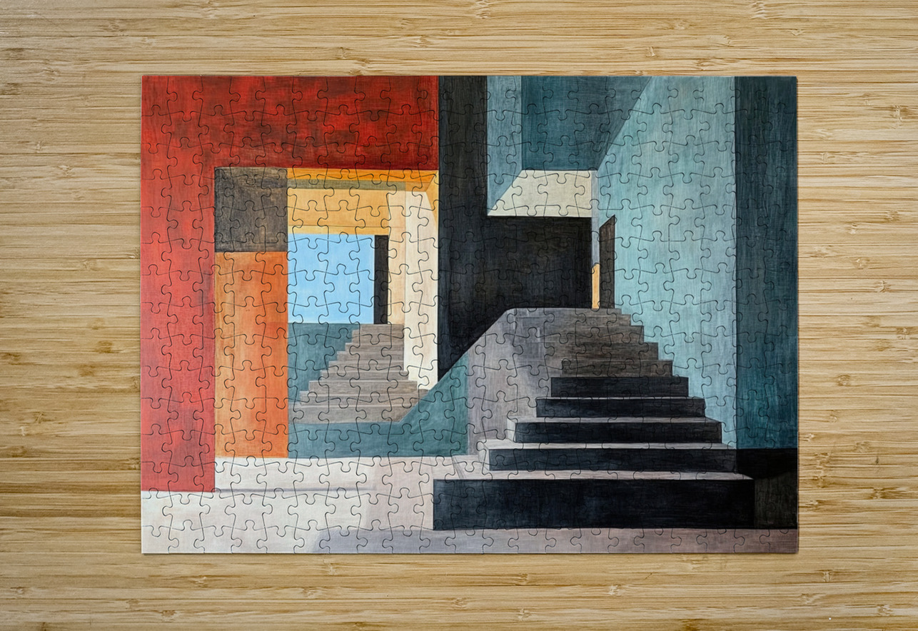 Ascending Dimensions 7H3N2B 52 Abstract Rebellion Puzzle printing