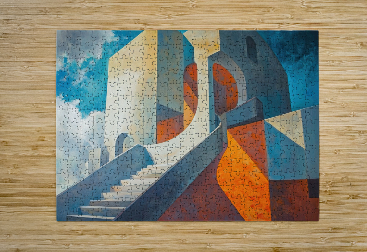 Ascending Forms NZ92H7 55 Abstract Rebellion Puzzle printing