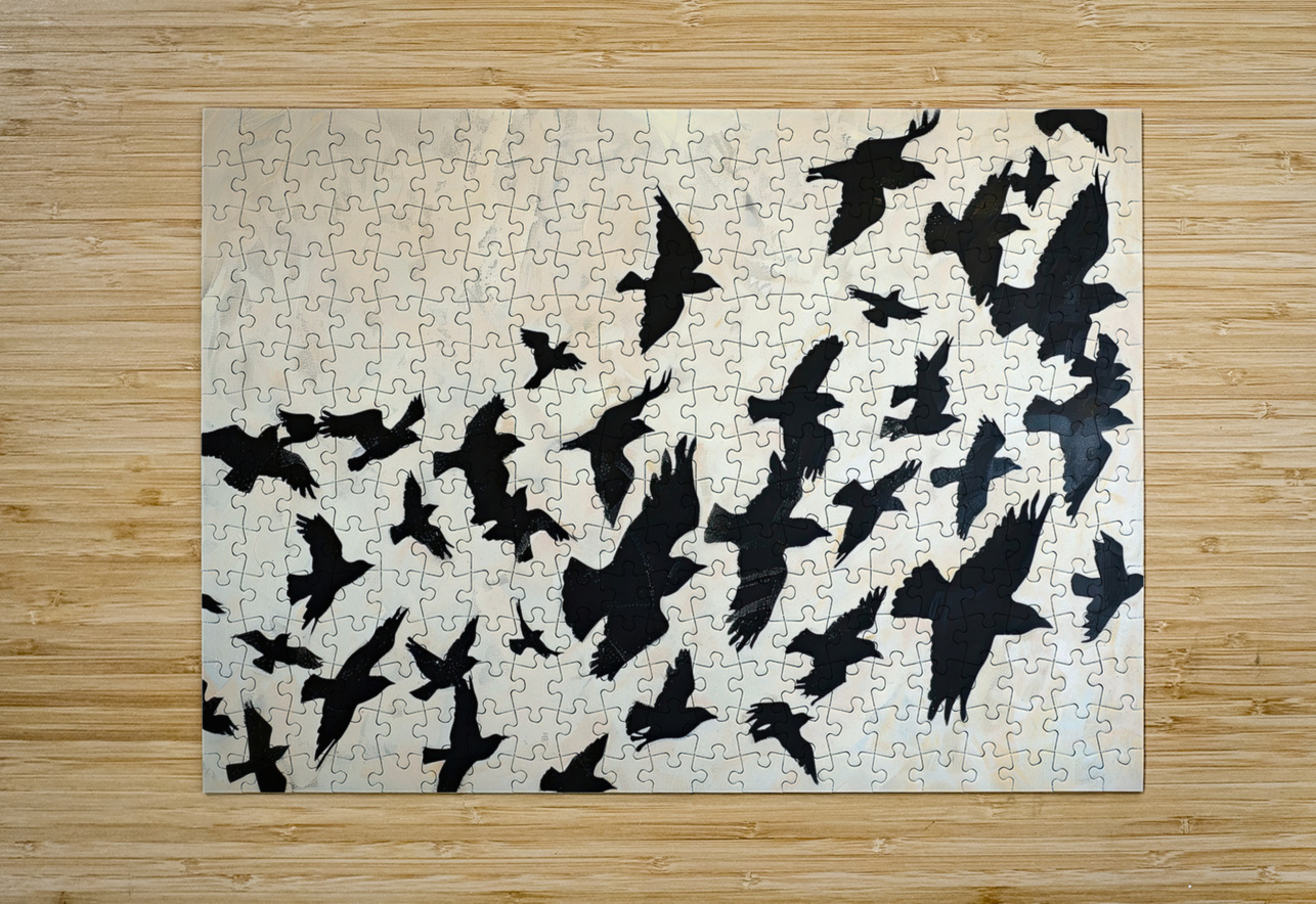 Ascent of Ravens 7P3H9N 45 Abstract Rebellion Puzzle printing