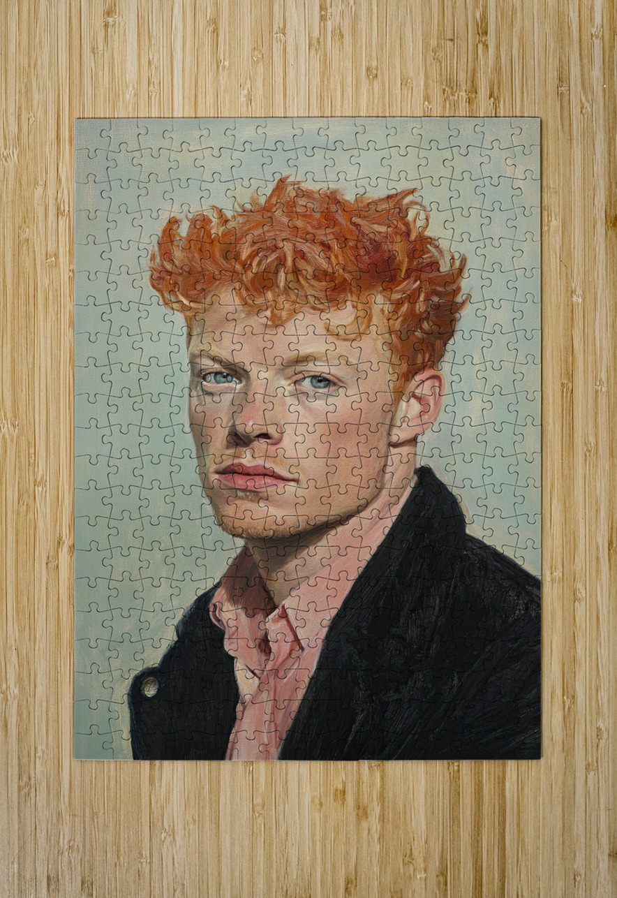 Auburn Gaze Portrait H92N5Z 58 Abstract Rebellion Puzzle printing