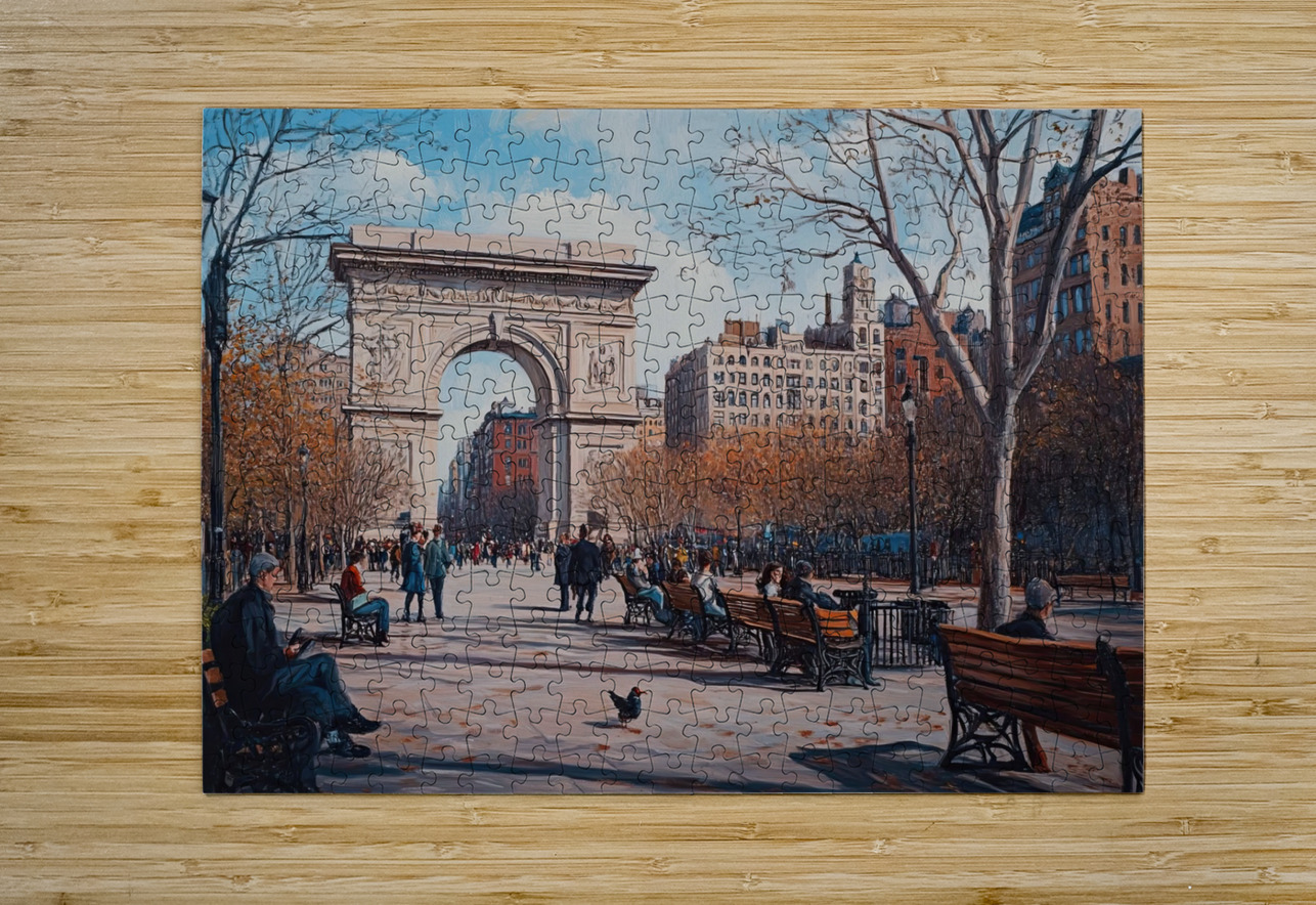 Autumn Arch 7892AB 48 Abstract Rebellion Puzzle printing