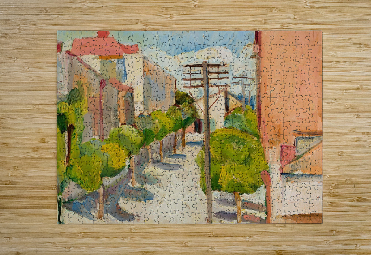 Landscape [1914–18] by Zygmunt Waliszewski [1897–1936] MyCozyFineArt Puzzle printing