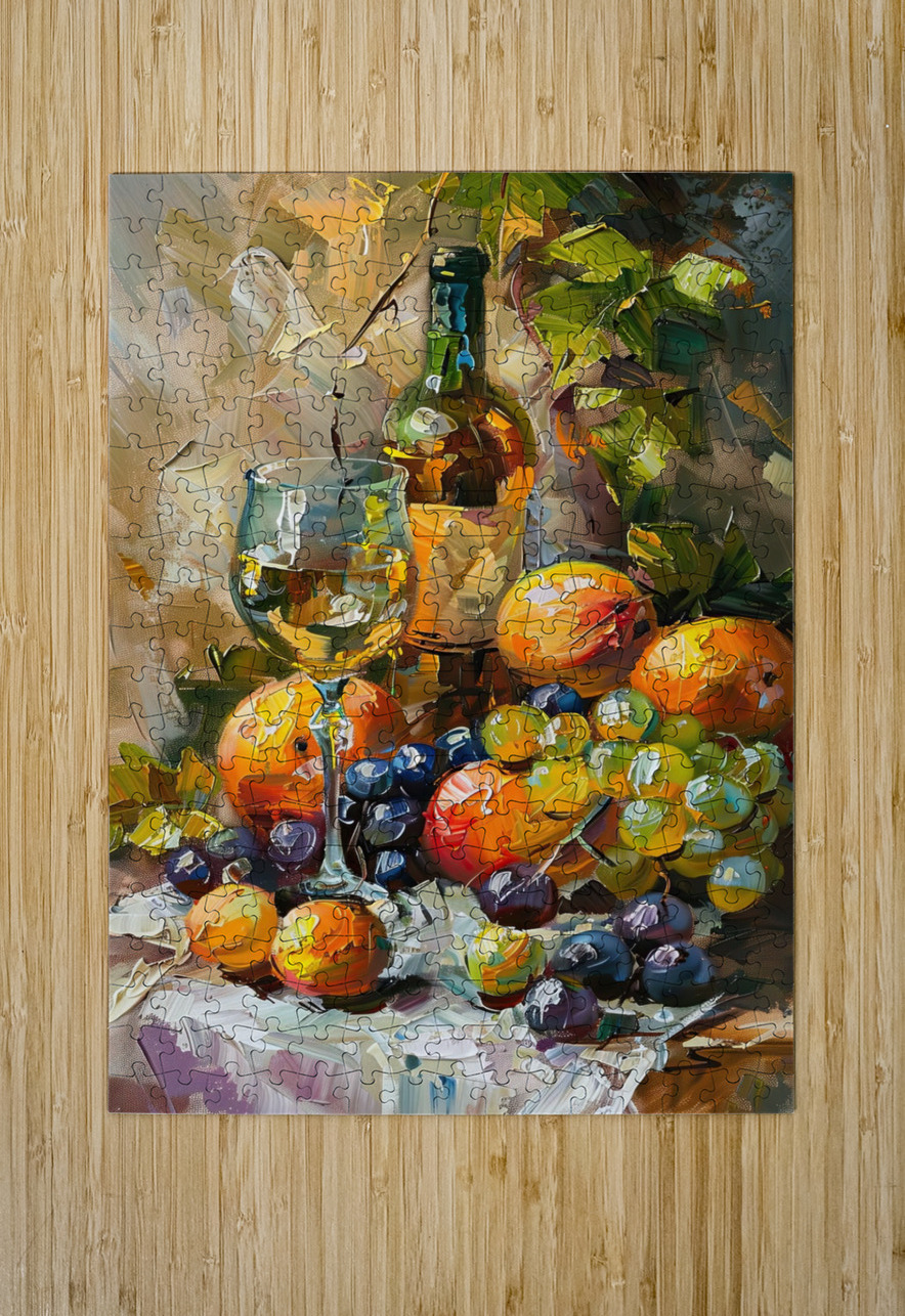 Autumn Harvest Still Life H2N3P9 55 Abstract Rebellion Puzzle printing