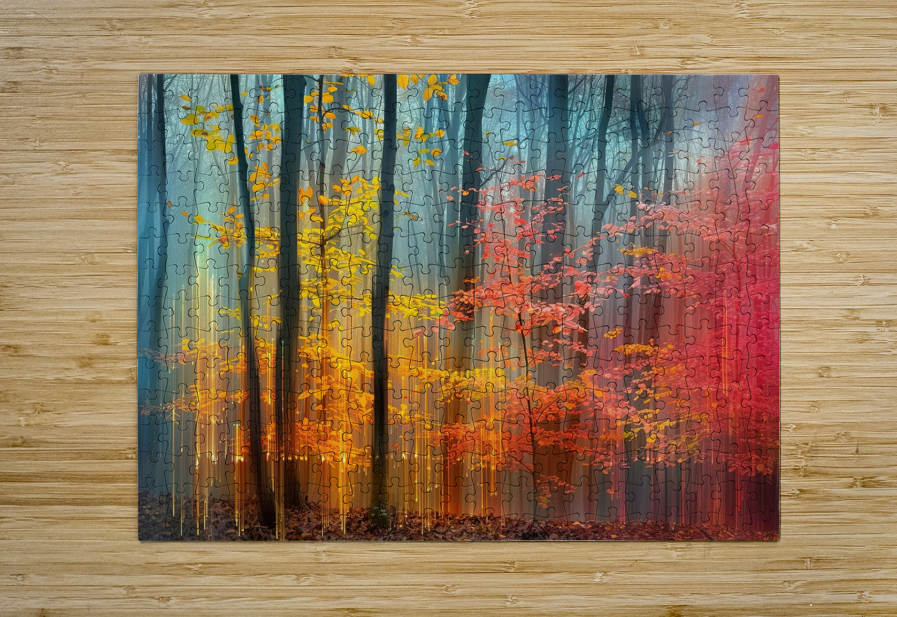 Autumn Light Forest ZX987N 60 Abstract Rebellion Puzzle printing