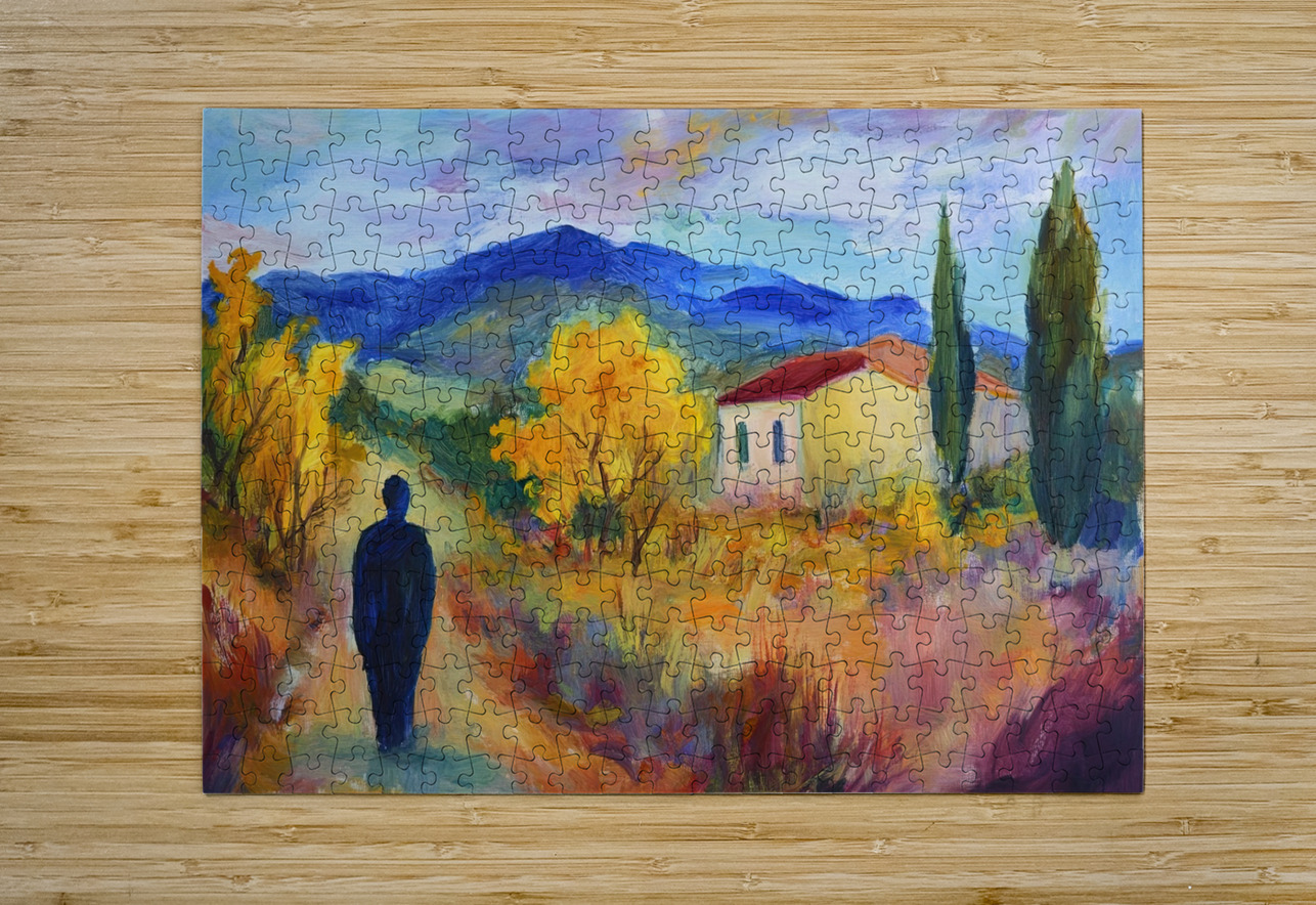 Autumn Path Homeward 29HJPZ 45 Abstract Rebellion Puzzle printing