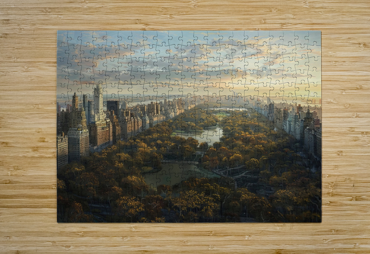 Autumn Over Central Park H2N9P2 69 Abstract Rebellion Puzzle printing