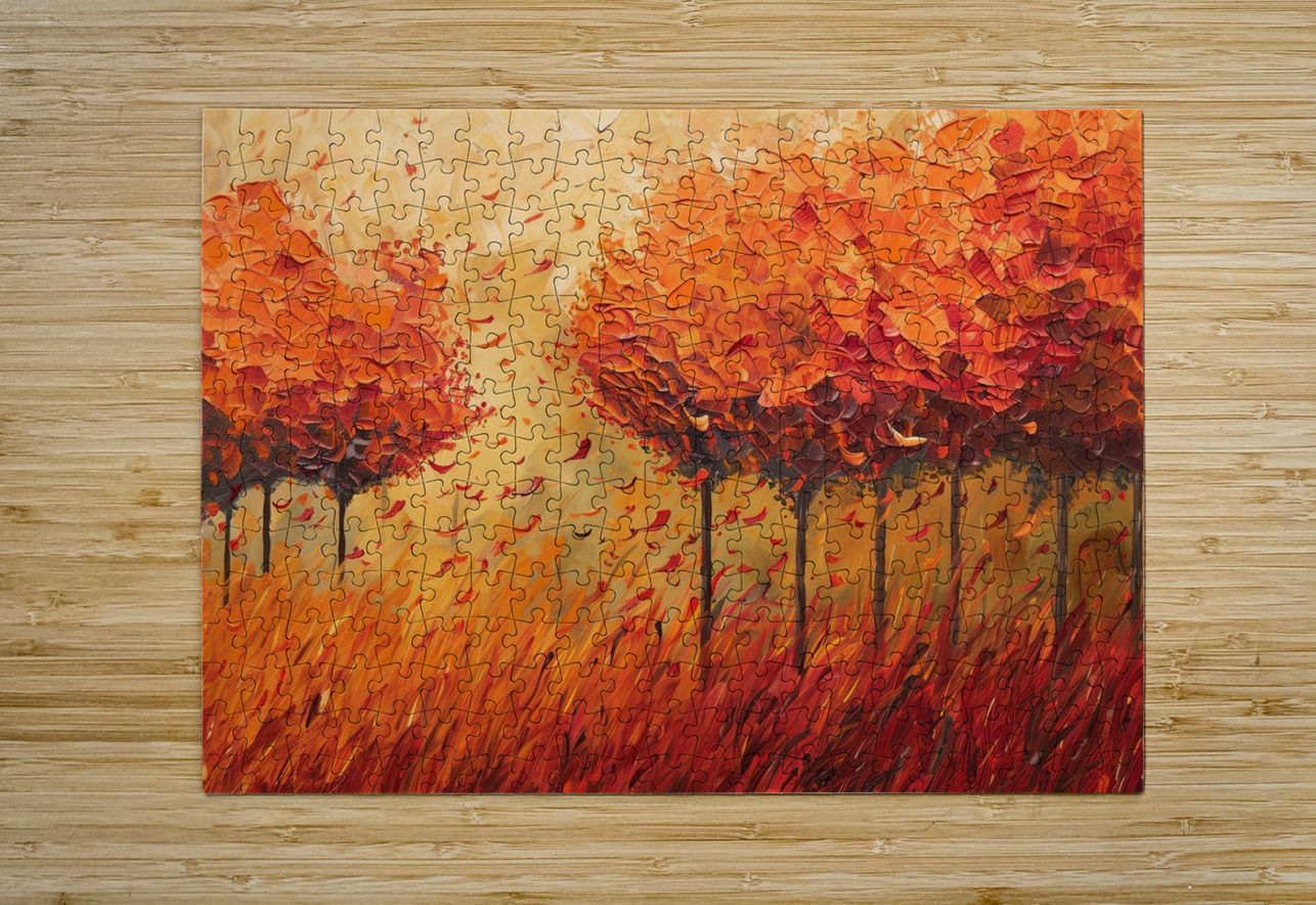 Autumn Whispers JH293N 55 Abstract Rebellion Puzzle printing