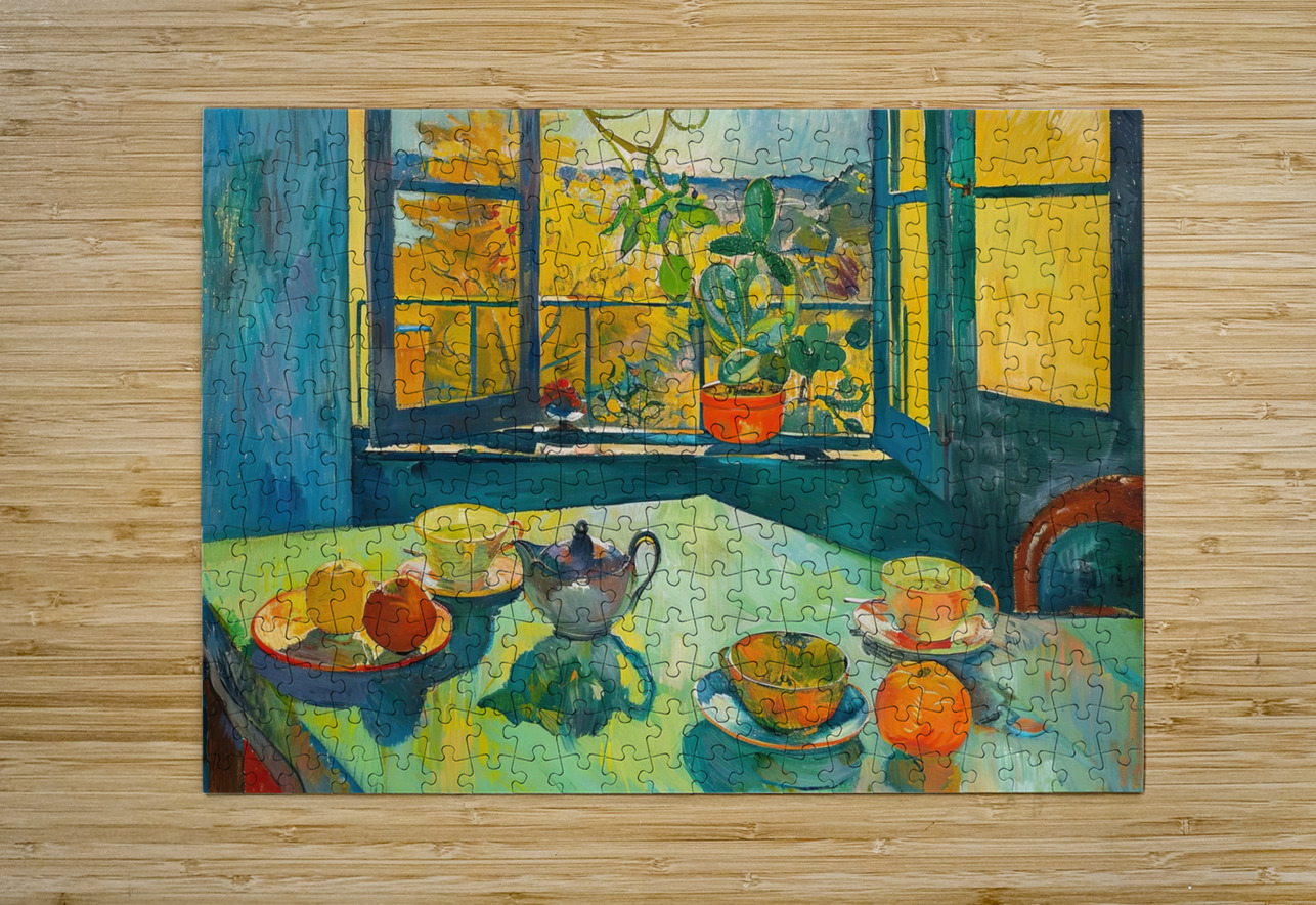 Autumn Window Still Life H9P2N5 55 Abstract Rebellion Puzzle printing