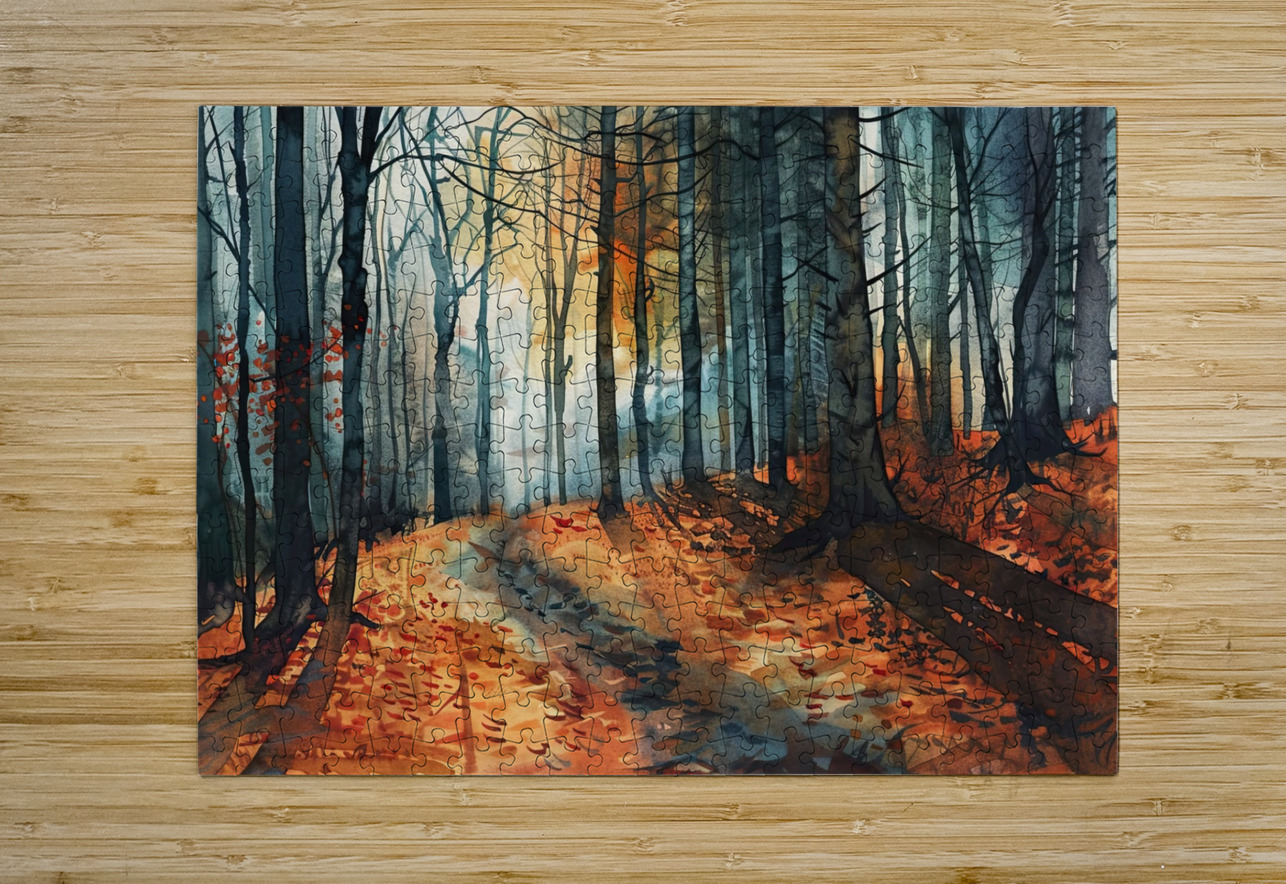 Autumnal Reverie H729P4 45 Abstract Rebellion Puzzle printing