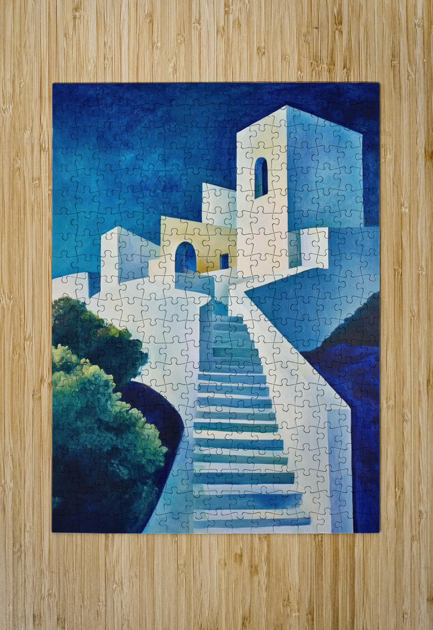 Azure Ascent 92HNPZ 53 Abstract Rebellion Puzzle printing