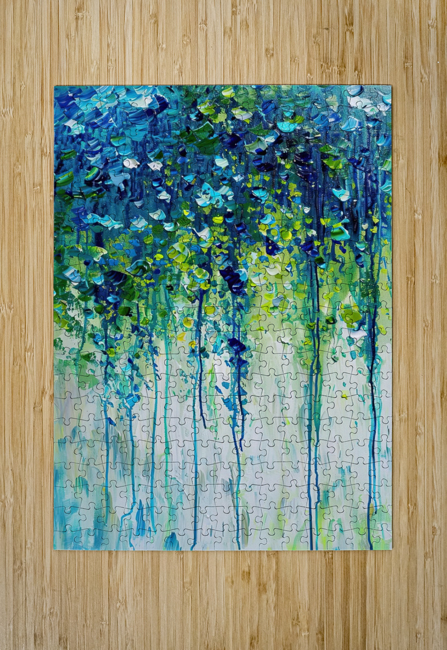 Azure Cascade NHB92J 60 Abstract Rebellion Puzzle printing