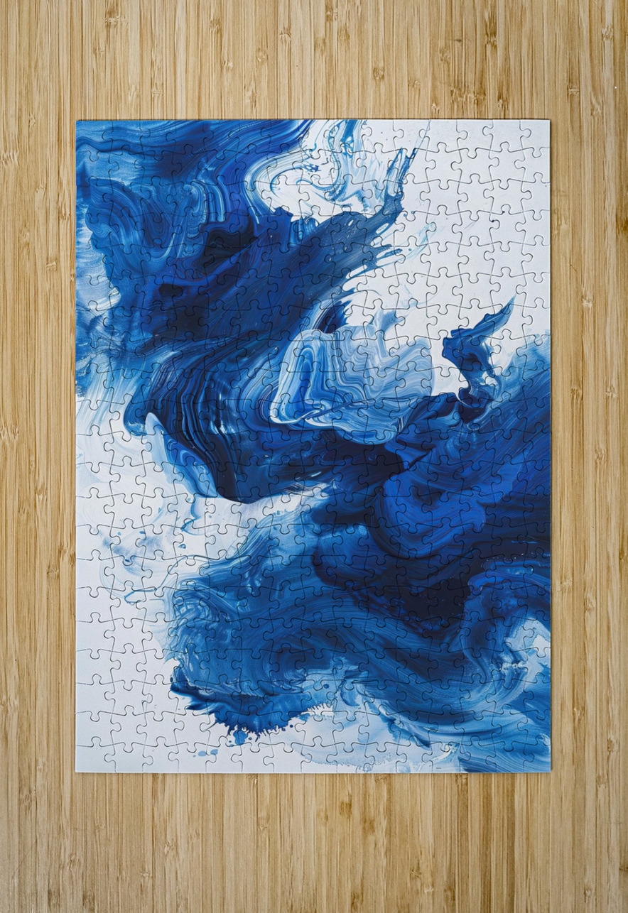 Azure Depths Flowing JH293N 52 Abstract Rebellion Puzzle printing