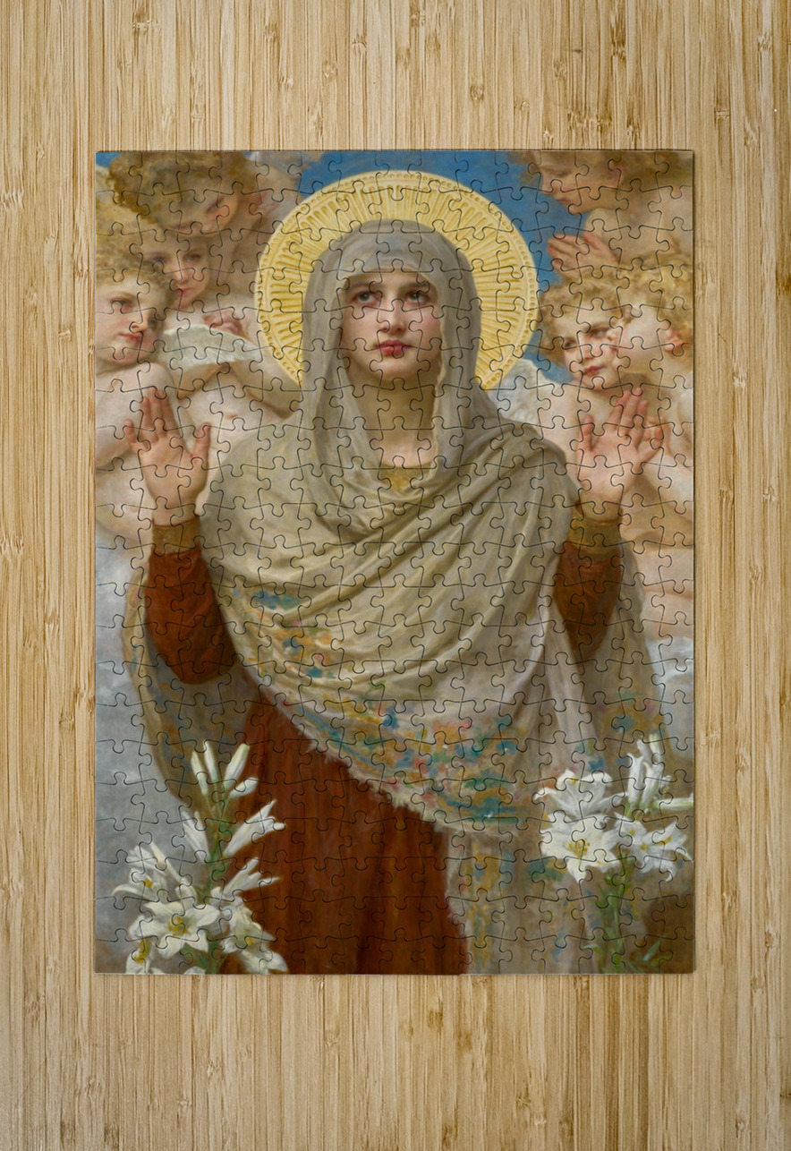 Ora Pro Nobis [1903] by William Bouguereau [1825–1905] MyCozyFineArt Puzzle printing