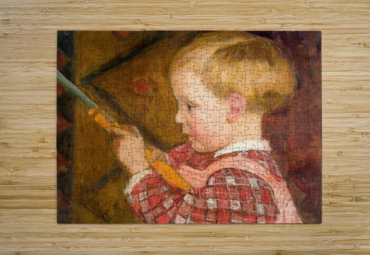 Heikki Taavetti [circa 1898] by Venny Soldan–Brofeldt [1863–1945] MyCozyFineArt Puzzle printing