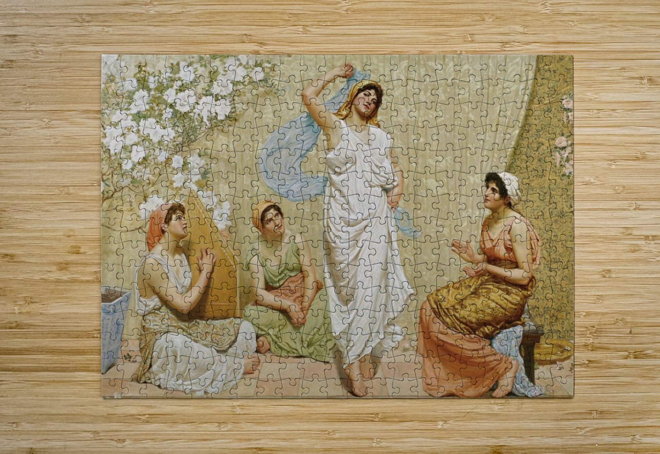 The Dance of Salome [1885] by Robert Fowler [1850–1926] MyCozyFineArt Puzzle printing