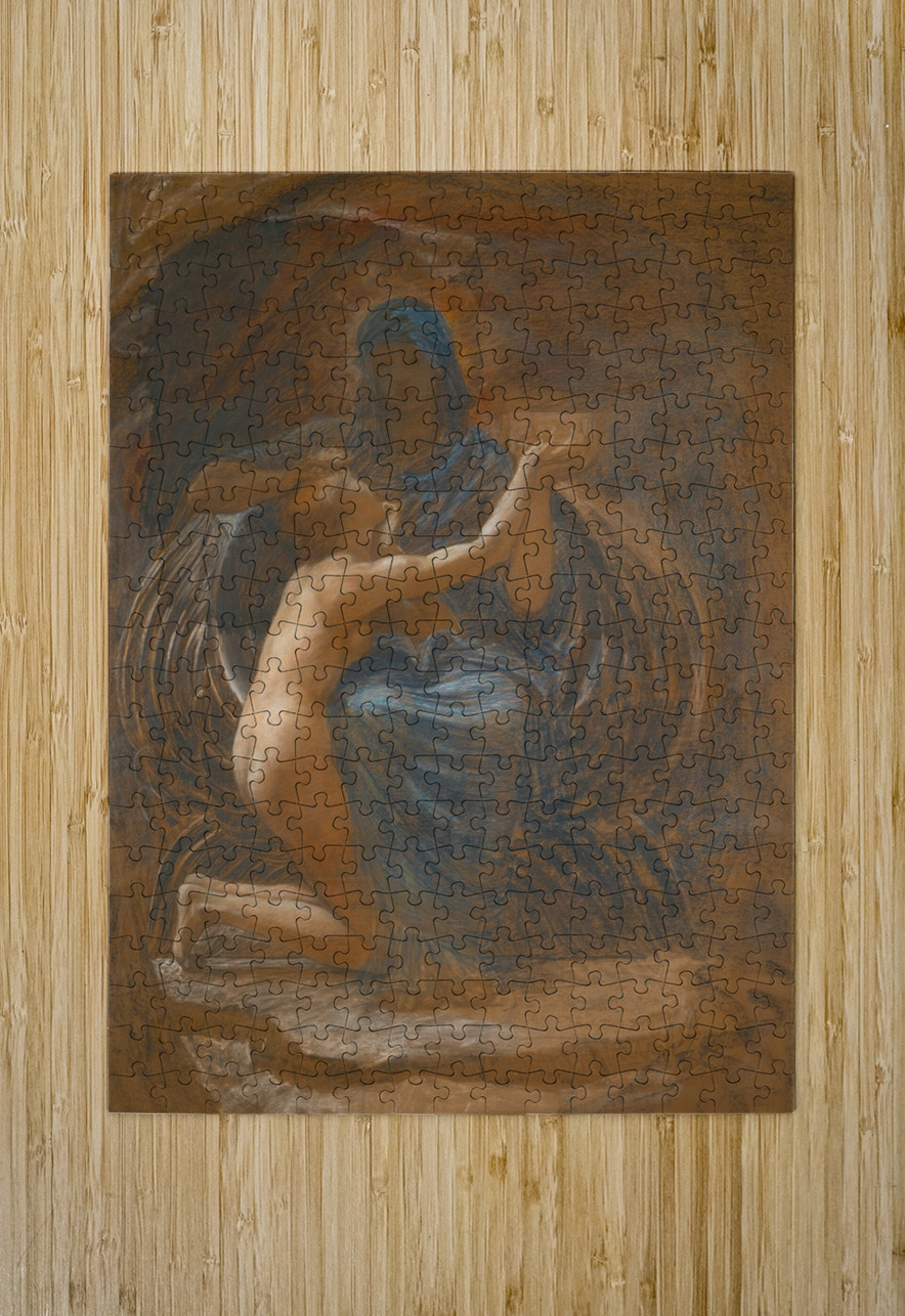 La vierge consolatrice by William Blake Richmond [1842–1921] MyCozyFineArt Puzzle printing