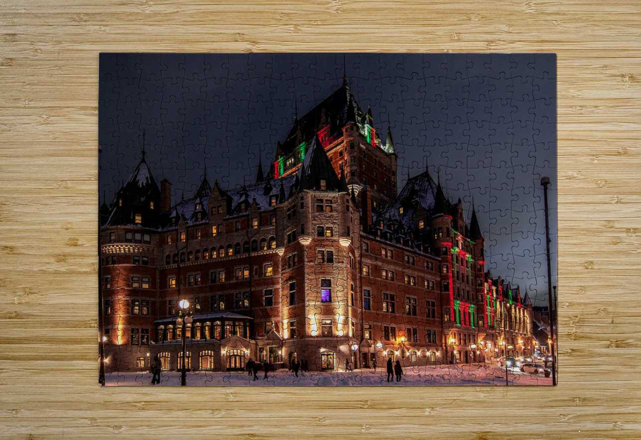 Fairmont Le Chateau Frontenac Olena Ivanova Puzzle printing