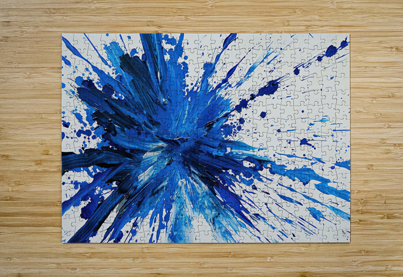 Azure Explosion H3C9N2 58 Abstract Rebellion Puzzle printing