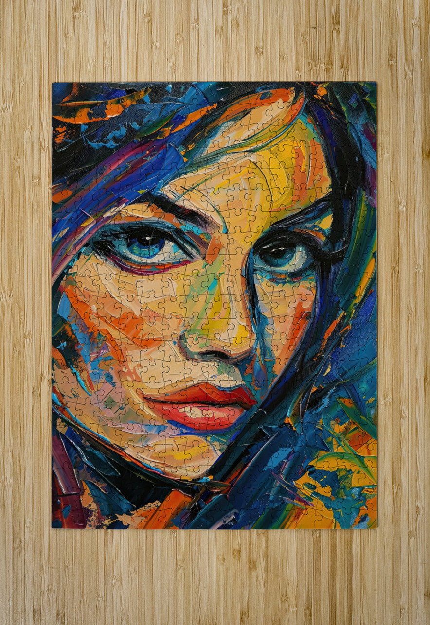 Azure Gaze 2P9H3N 65 Abstract Rebellion Puzzle printing