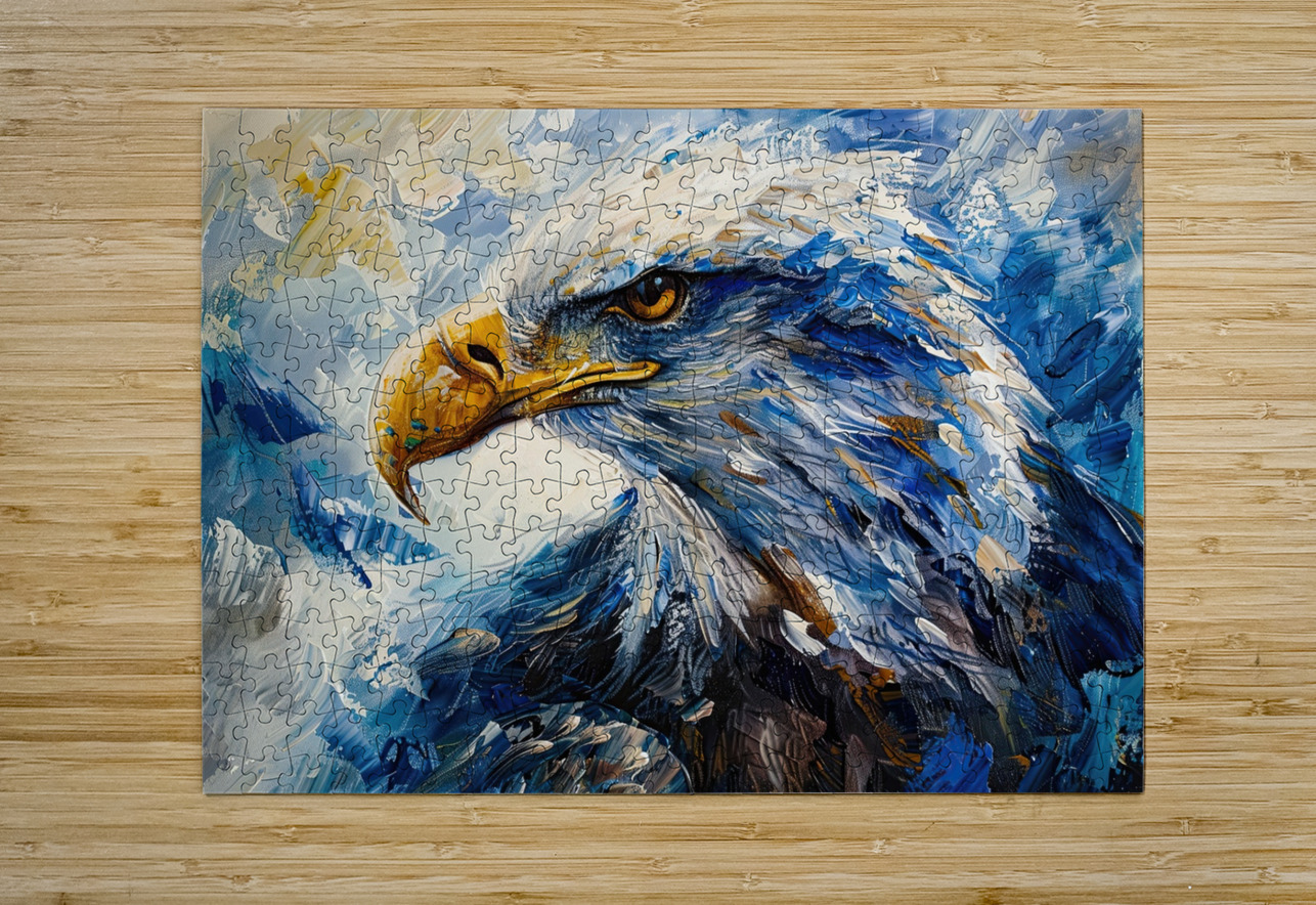 Azure Hunter 9P3N2H 57 Abstract Rebellion Puzzle printing