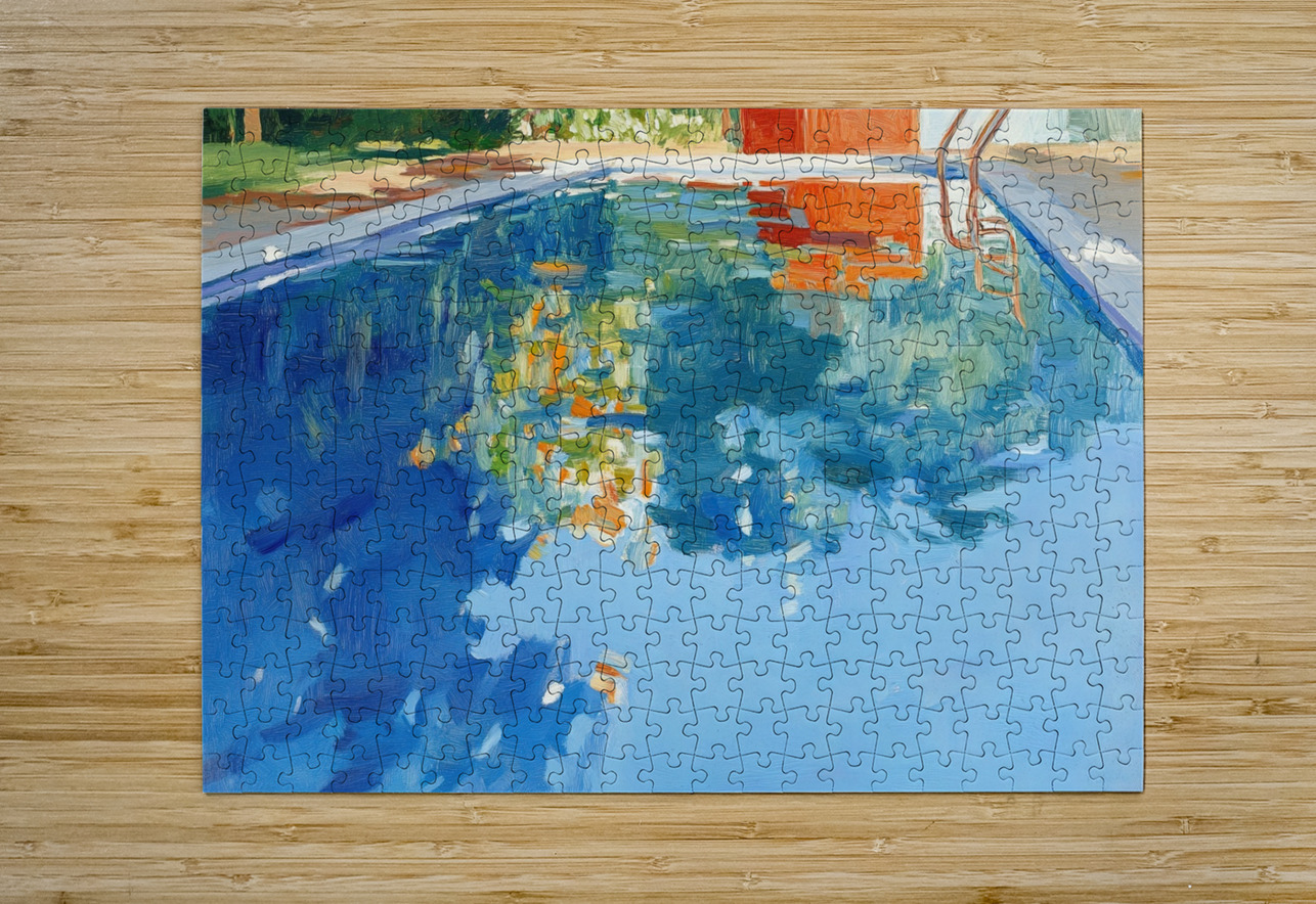 Azure Reflections Poolside 7H3N9P 58 Abstract Rebellion Puzzle printing
