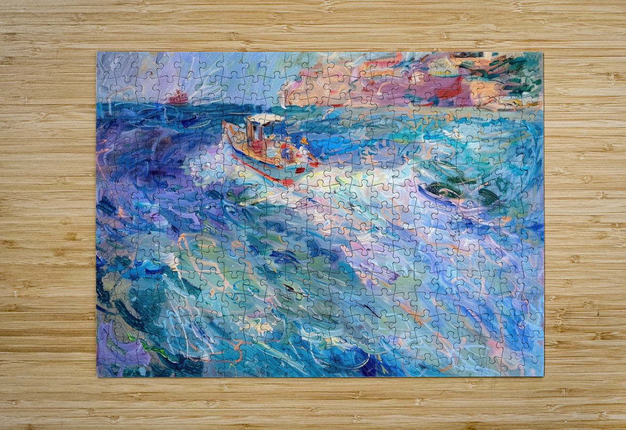 Azure Sea Voyage H92PNB 56 Abstract Rebellion Puzzle printing