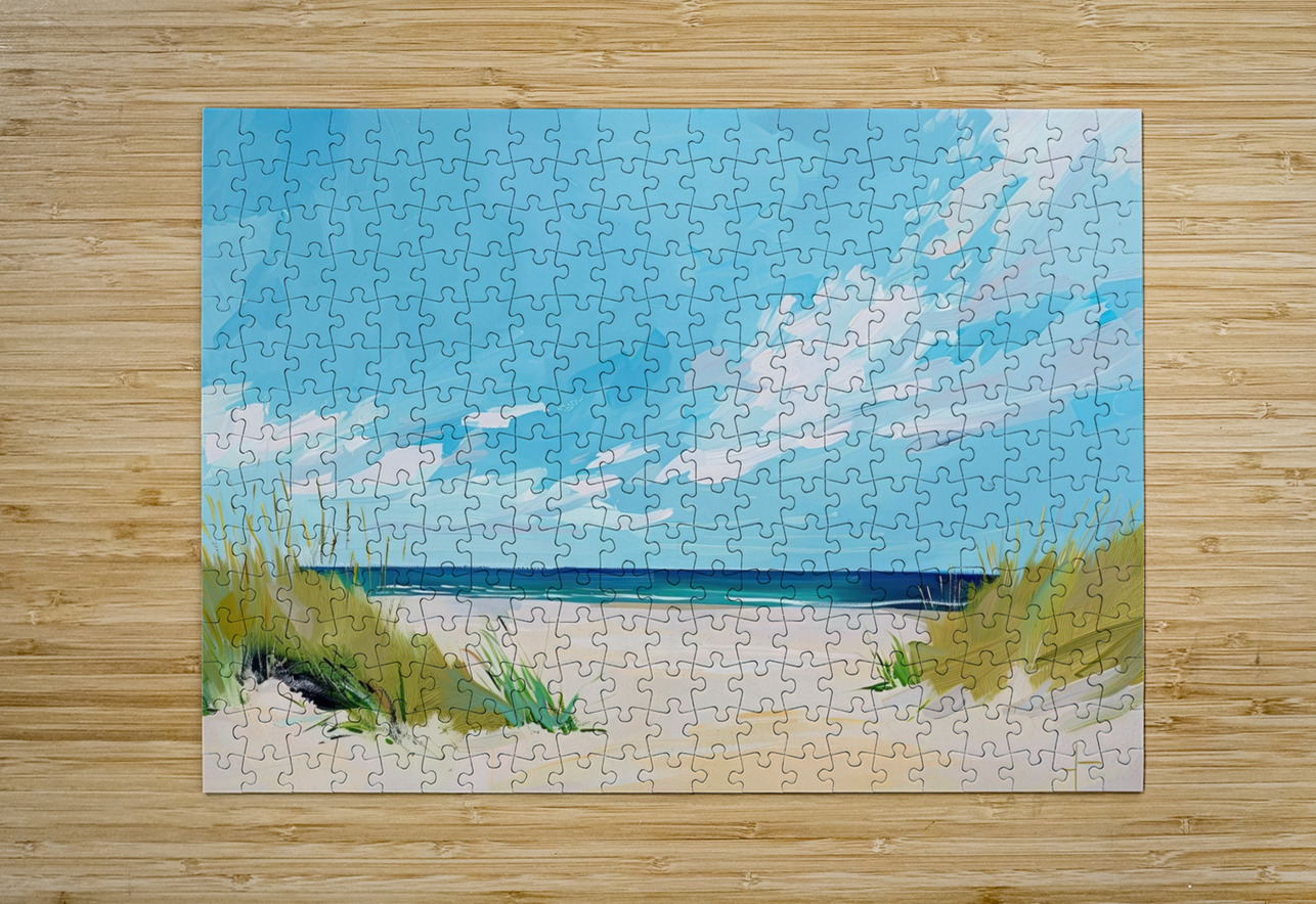 Azure Seascape Serenity H2N9P2 51 Abstract Rebellion Puzzle printing
