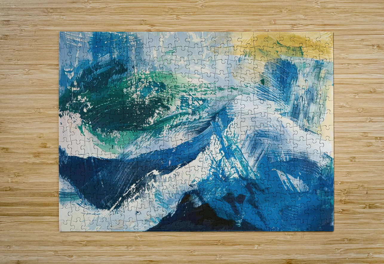 Azure Symphony Waves H29PN 48 Abstract Rebellion Puzzle printing