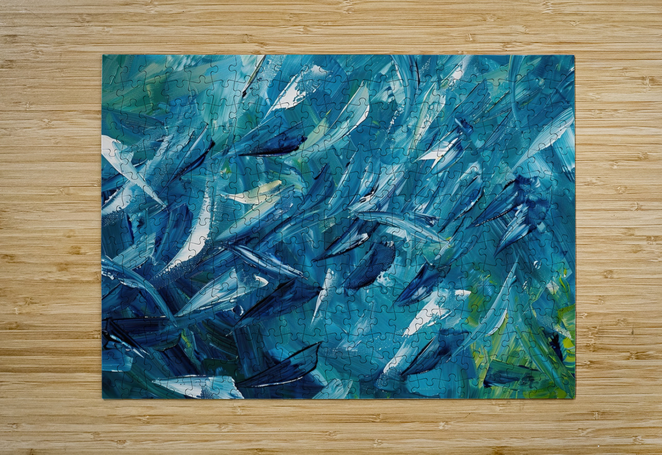 Azure Symphony K429NV 52 Abstract Rebellion Puzzle printing