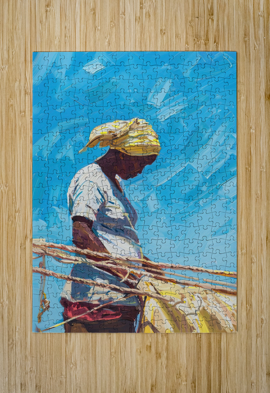 Azure Toil Beneath Sun H3N5P2 65 Abstract Rebellion Puzzle printing