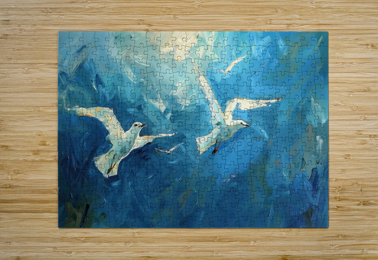 Azure Wings Soaring High Z92HNP 58 Abstract Rebellion Puzzle printing