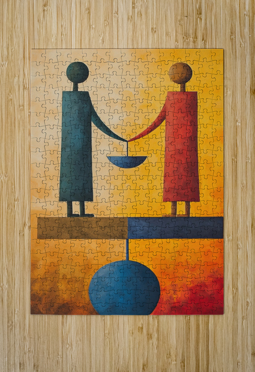 Balanced Harmony 92DH7P 60 Abstract Rebellion Puzzle printing