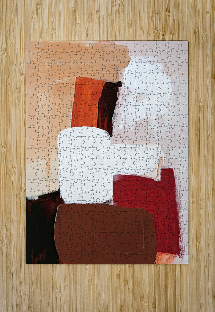 Beige Balance 98HNZJ 53 Abstract Rebellion Puzzle printing