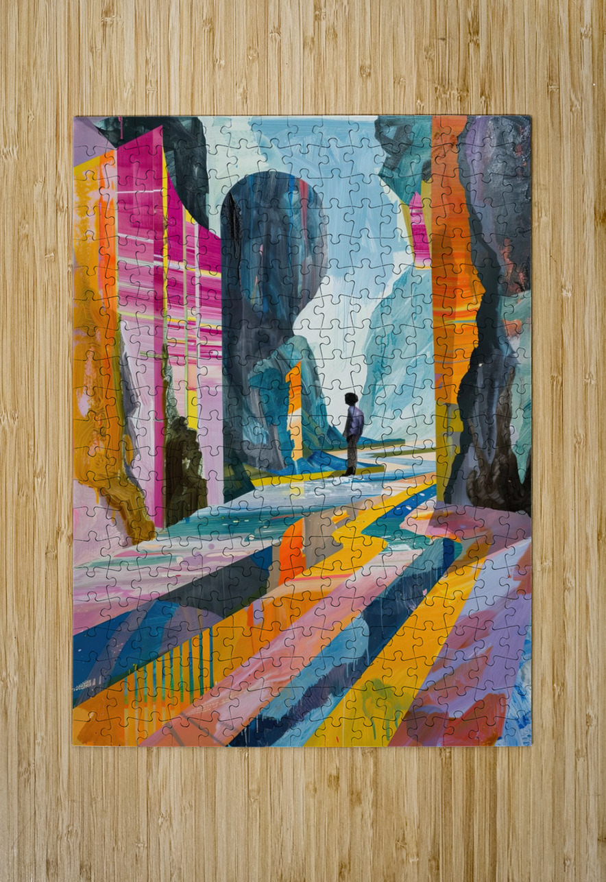 Between Worlds 4H9N2Z 63 Abstract Rebellion Puzzle printing