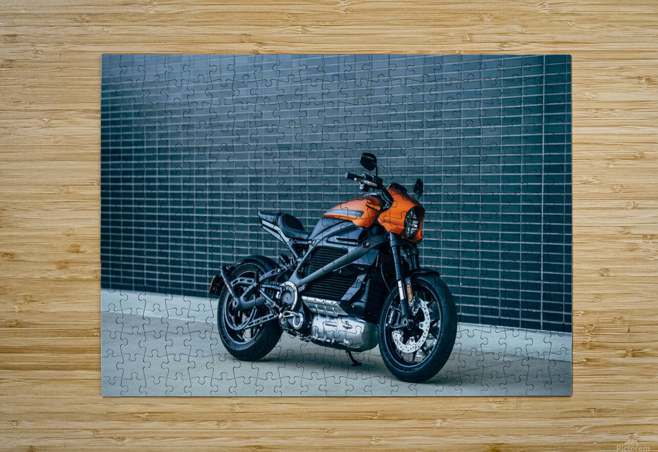 motorcycle to ride Tizo Puzzle printing