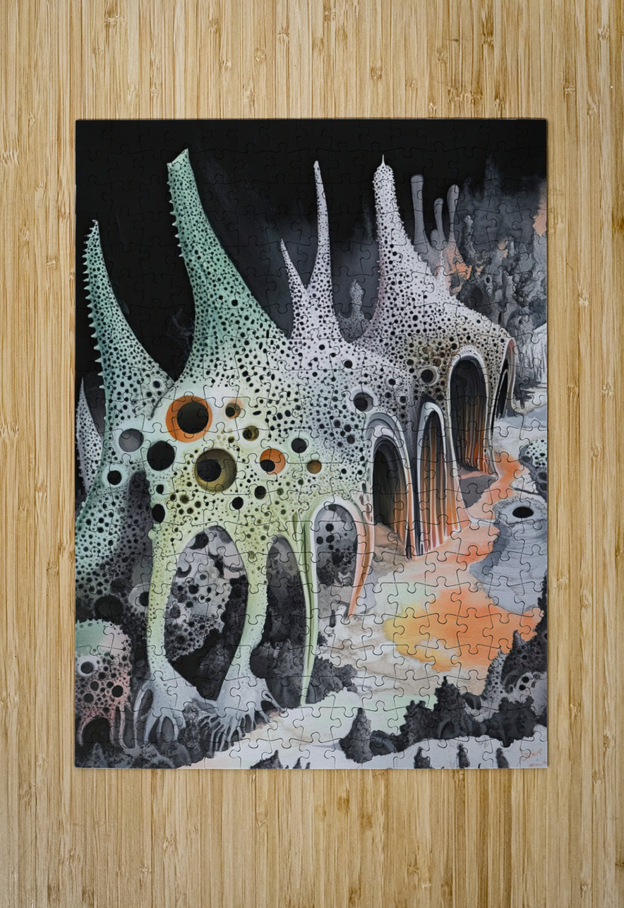 Bioscape Genesis H9P4N2 60 Abstract Rebellion Puzzle printing