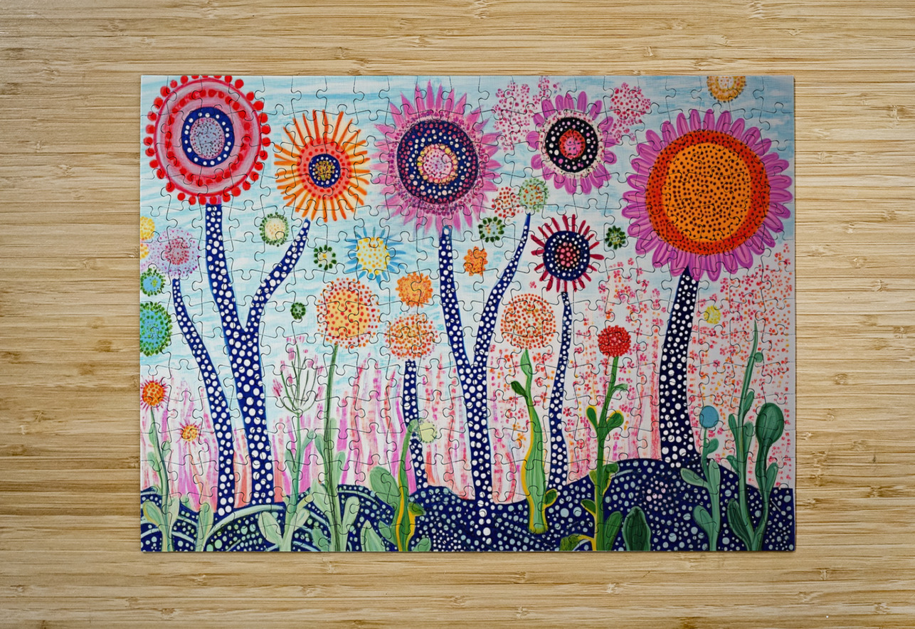 Blooming Fantasia 2P3H9N 52 Abstract Rebellion Puzzle printing