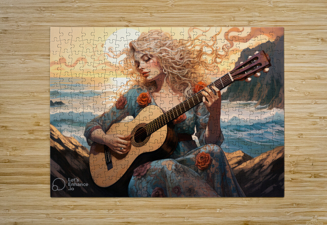 Beach Chords II Christy Craft Puzzle printing