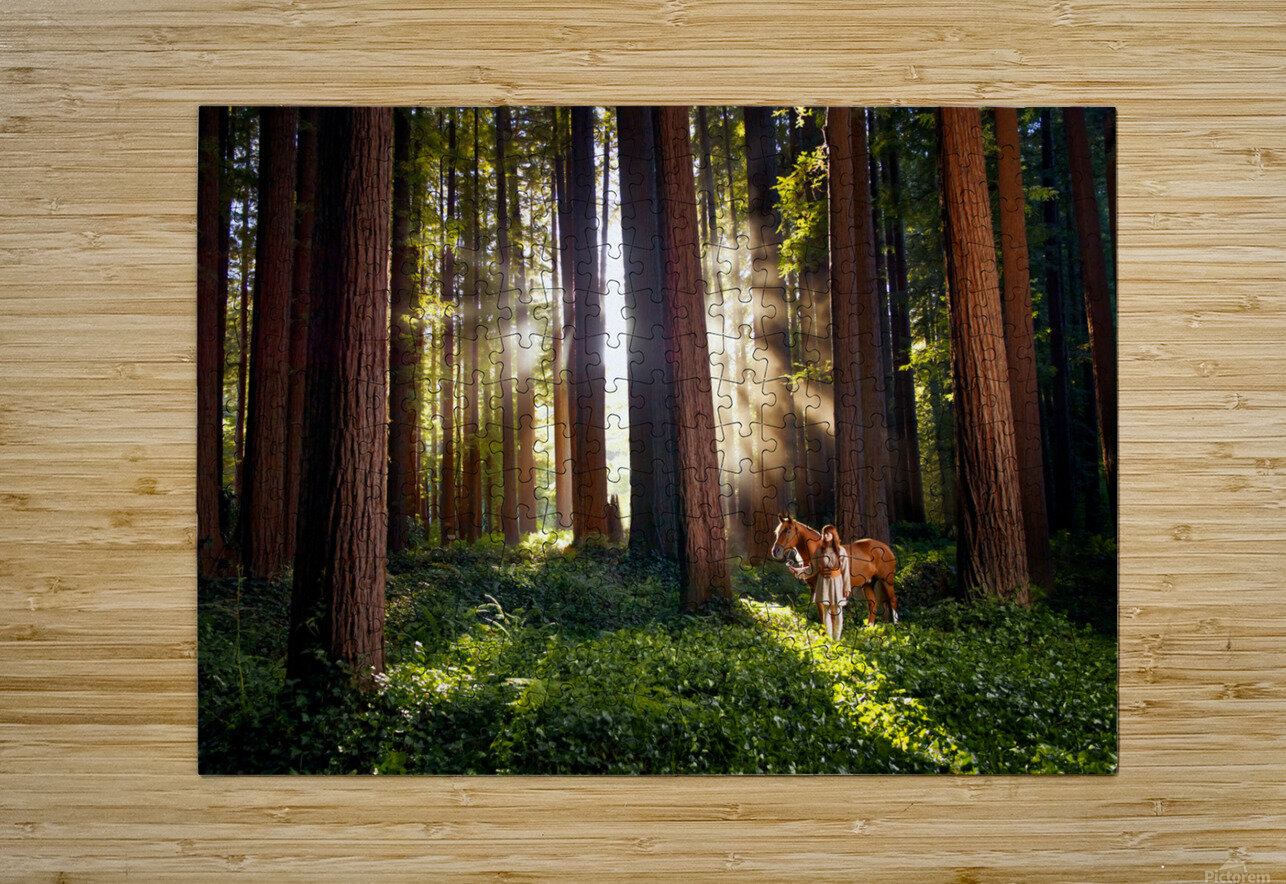 Redwoods Elf I Jesse Goff Puzzle printing