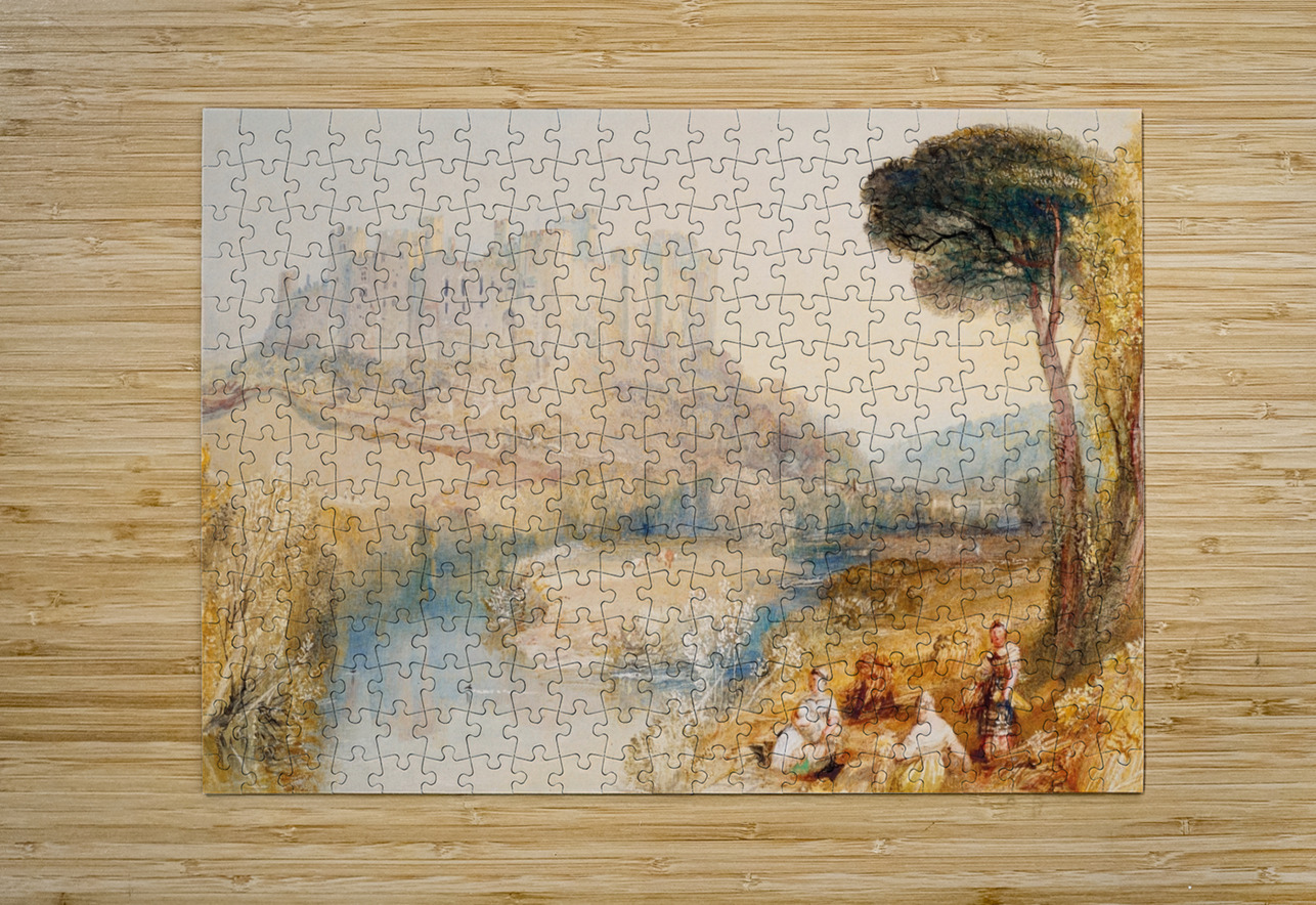 Ludlow Castle. Shropshire by Joseph Mallord William Turner [1775–1851] MyCozyFineArt Puzzle printing