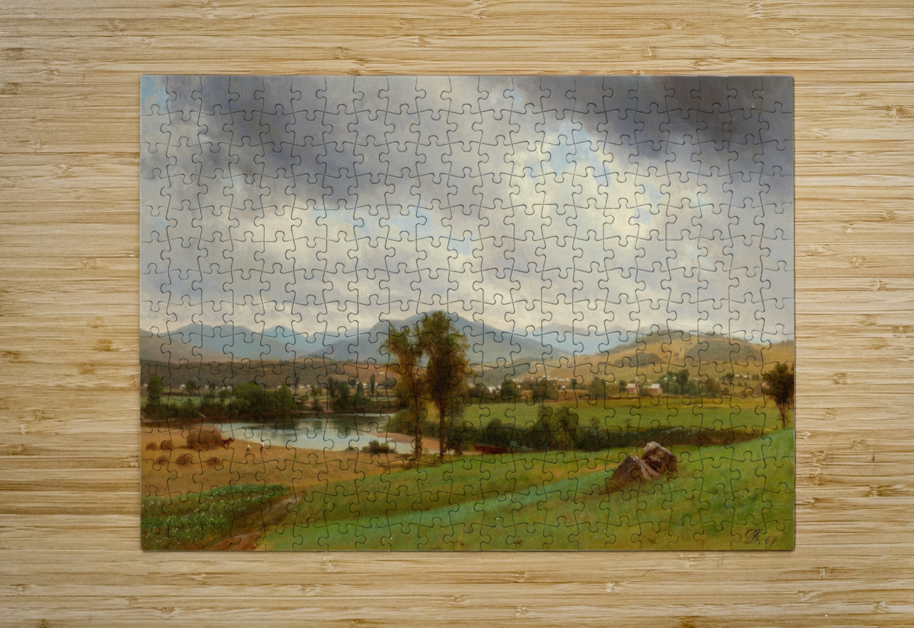 Untitled [Pastoral Scene] [1867] by David Johnson [1827–1908] MyCozyFineArt Puzzle printing
