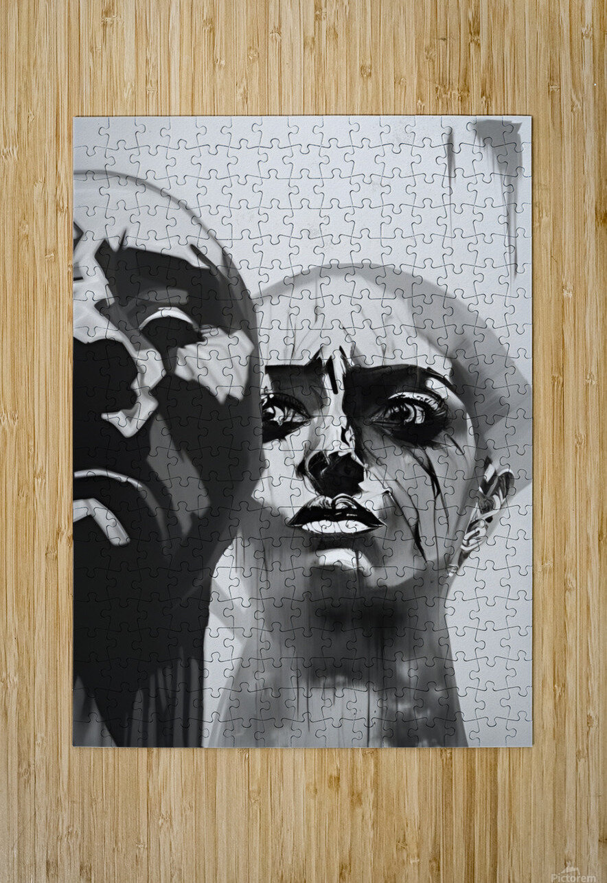 Reflections of the Mind fadi van yaldani Puzzle printing