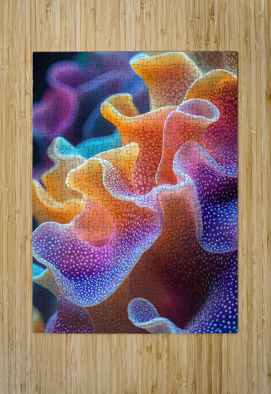 Chromatic Coral Rhapsody H29NJP 62 Abstract Rebellion Puzzle printing
